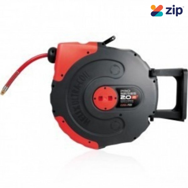 Jamec Pem 58.5034 - 20m Pro Series Helix Ultra-Coil Air Hose Reel Air Hoses & Fittings